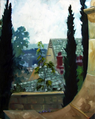 Overlooking Greystone Mansion
20x16